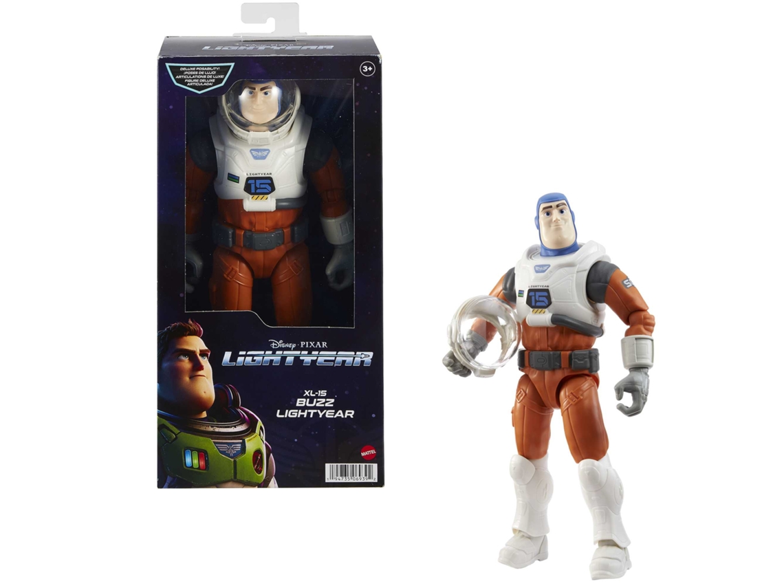 Disney Pixar Lightyear Buzz XL-15 grande Figura 30 cm de juguete, regalo para niños y niñas +4 años