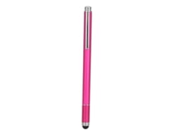 Lápiz óptico, bolígrafo para dibujo: alta sensibilidad, transparencia precisa, punta de silicona rojo-rosa.