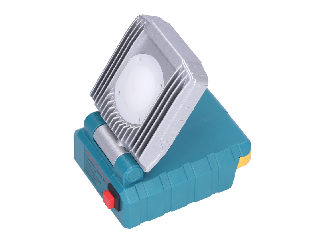 Linterna De Trabajo Led Portátil Milwaukee De 10 W Con Batería De Litio De 14 V/18 V Para Uso En Campamentos Y Emergencias.