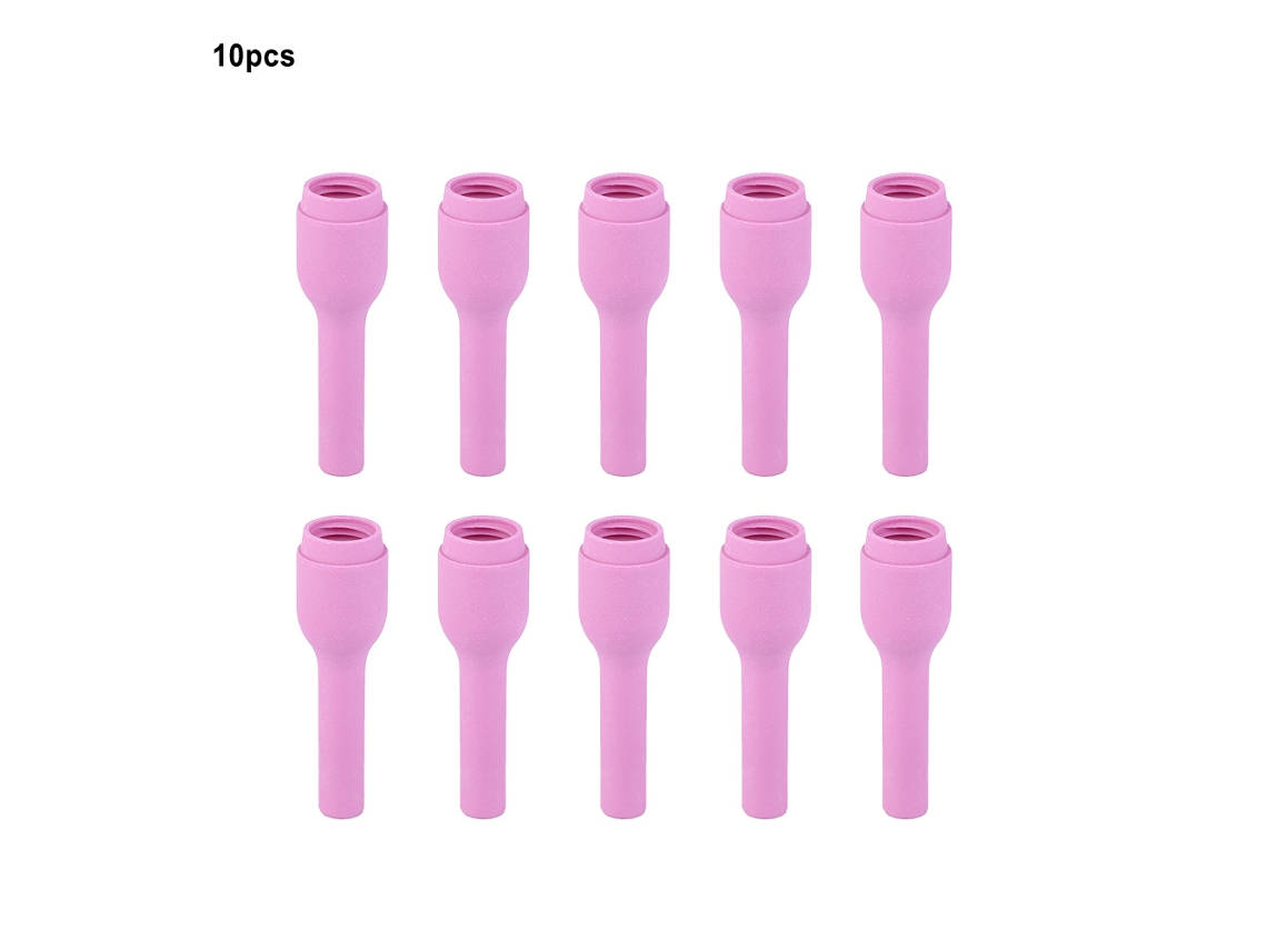 10pcs Boquilla Cerámica Larga 796f70 796f71 796f72 796f73 Para Antorcha Tig Wp-9/20/25