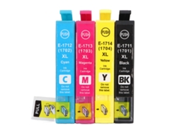 4 Cartuchos De Tinta Para Impresora Expression Home Xp 33 103 203 207 303 306 403 406 313 323 413 423