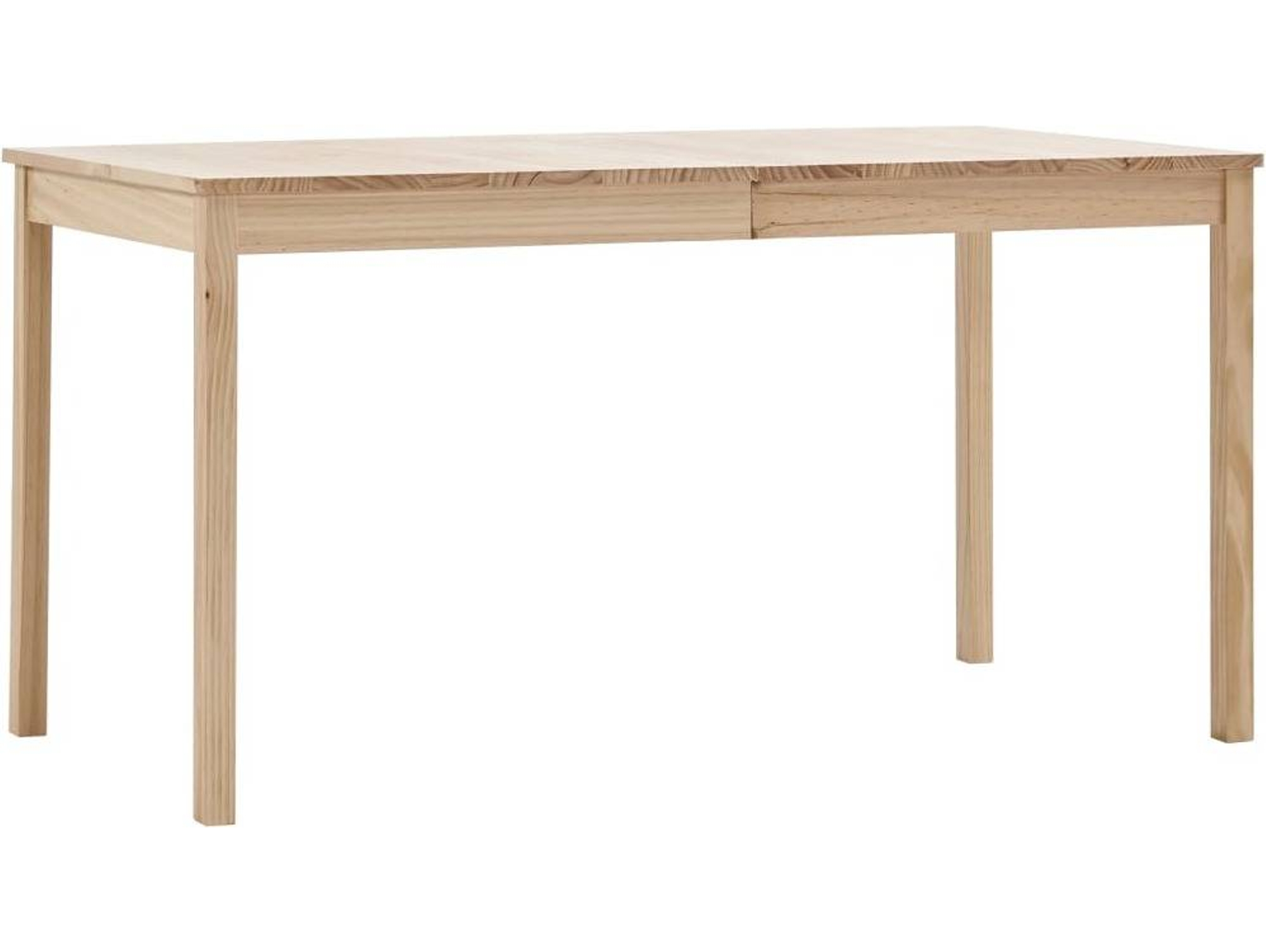 vidaXL Mesa de comedor de madera de pino 140x70x73 cm