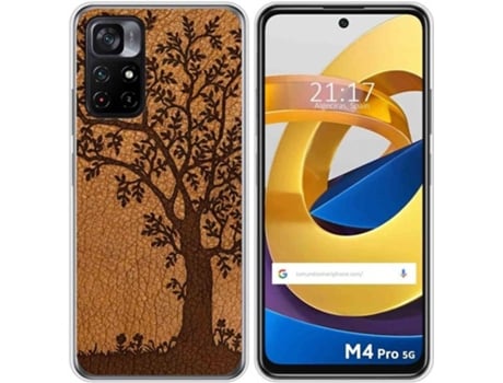 Carcasa Xiaomi POCO M4 Pro 5G TUMUNDOSMARTPHONE Cuero 03 Multicolor