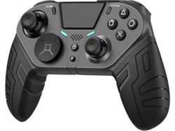 Controlador YIZHOOD para Ps-4 Controlador de sensor 3D inalámbrico avanzado Bluetooth Gamepad Control Joystick con botonesNegro YIZHOOD