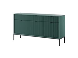 Aparador FURNLUX Avon (Verde, Madera Contrachapada - 154X39X83 Cm)