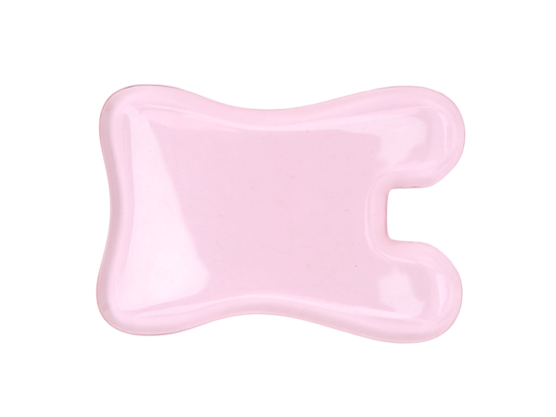 Exfoliante facial de cristal rosa para ojos, elimina la oscuridad y reduce las imperfecciones.