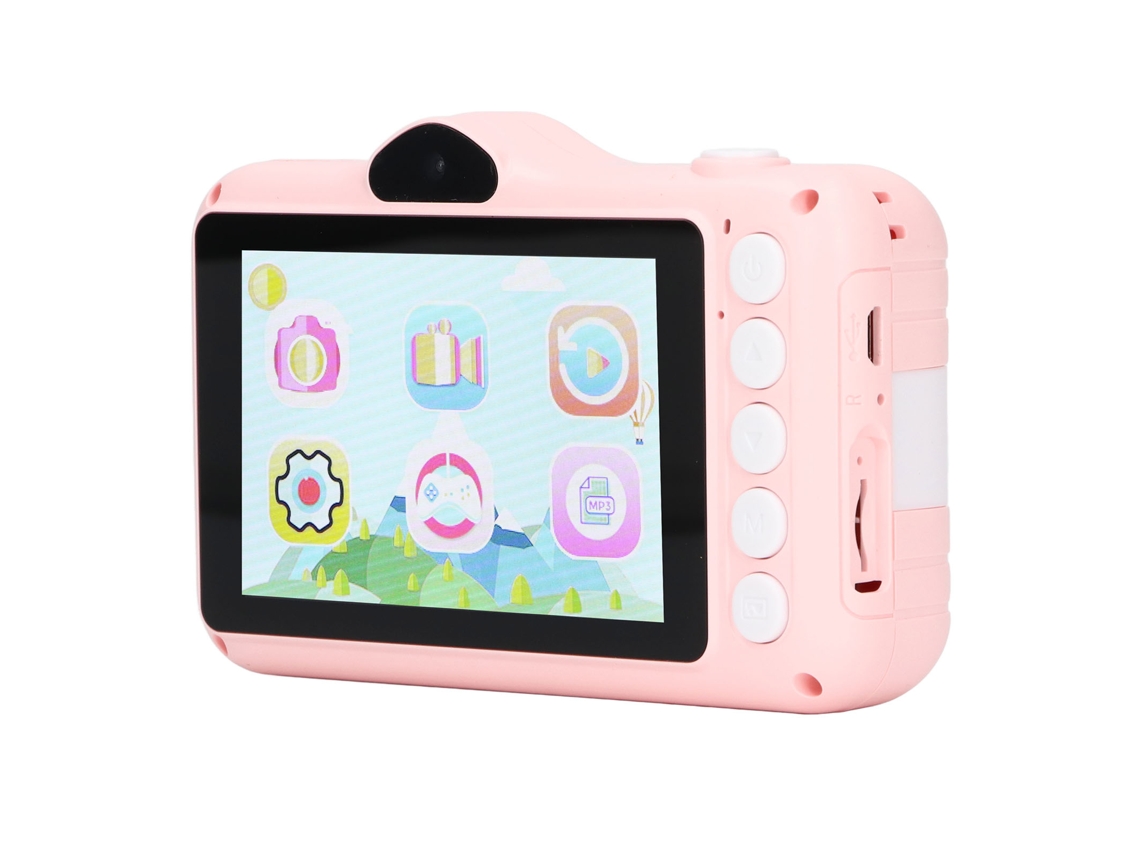 Cámara digital infantil de 20 MP HD, mini juguete, regalo, rosa
