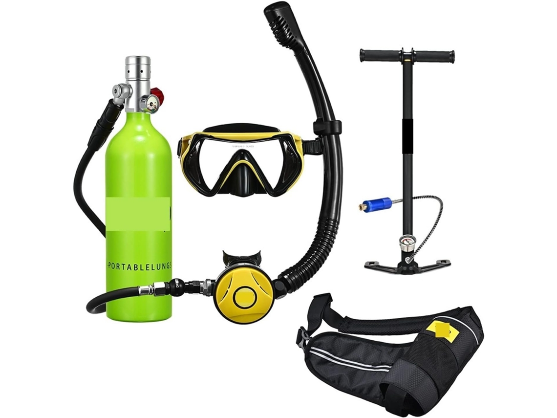 Mini Botella De Buceo, Tubo De Snorkel, Rebreather, Equipo Portátil De Apnea