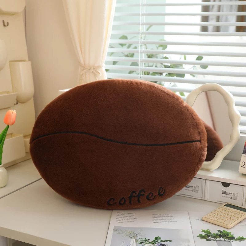(almohada De 50 Cm) Cojín Decorativo/almohadón Para Sofá Con Diseño De Granos De Café Para Adultos, Sencillo Y Creativo.