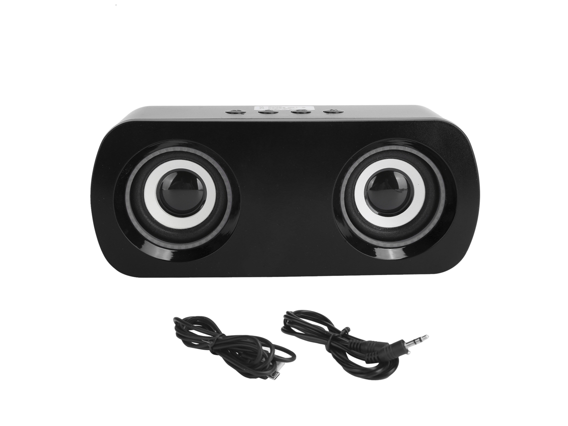 Altavoz Inteligente Bluetooth 5.0 Sada A9, Mini Altavoz Multimedia Portátil, Negro
