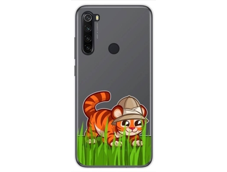 Carcasa Xiaomi Redmi Note 8T TUMUNDOSMARTPHONE Dibujos Transparente Multicolor