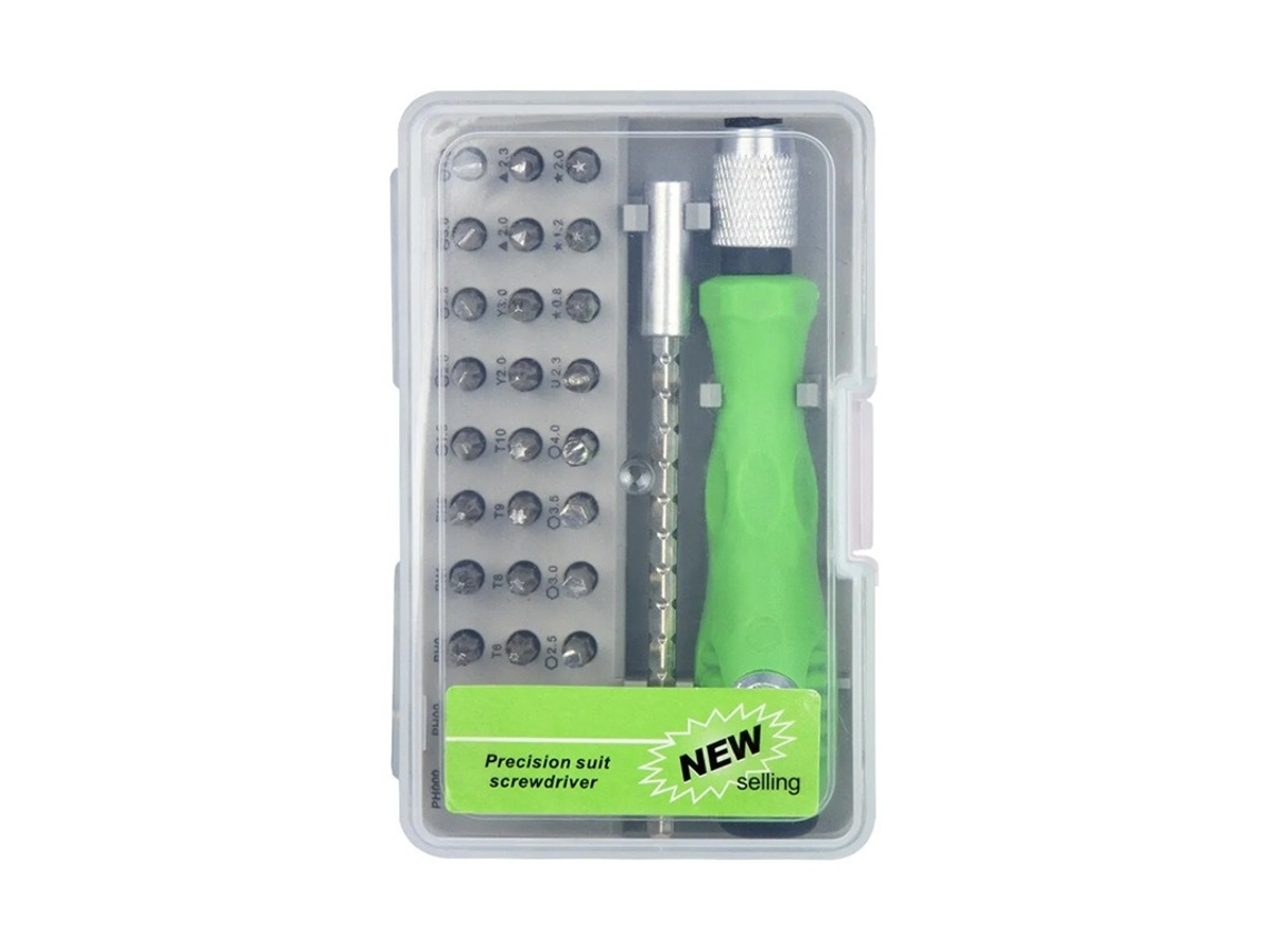 Kit de herramientas para dispositivos electrónicos, 32 en 1, con destornillador - GOEIK