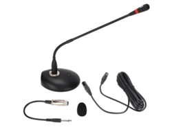 Micrófono De Condensador De Cuello De Cisne D38 Con Cable Xlr A 6,35 Mm Para Conferencias Y Retransmisiones.