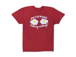 Pavement Sunny Eggs red T-shirt Rockinstone Unisex Adults Best Sellers Size:m