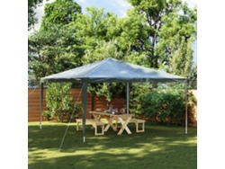 Carpa para fiestas 4x4 m 90 g/m² Verde