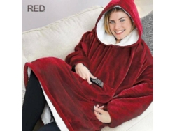 2026-sudadera Con Capucha Ultra Peluda Oversize Para Calefacción Cómoda Poliéster Para Hogar Camping Y Ocasiones Diarias
