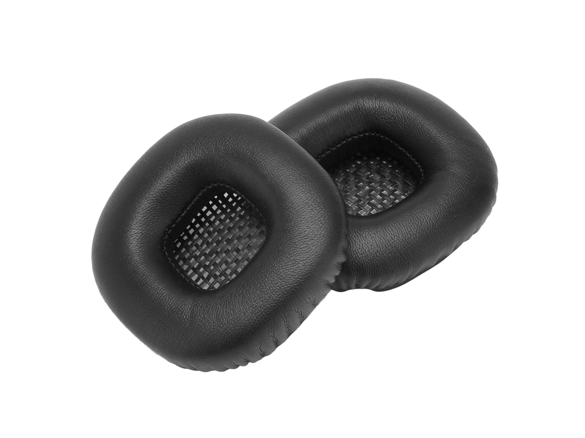 Almohadillas De Repuesto Para Auriculares Major, De Espuma De Piel Sintética, Negras.