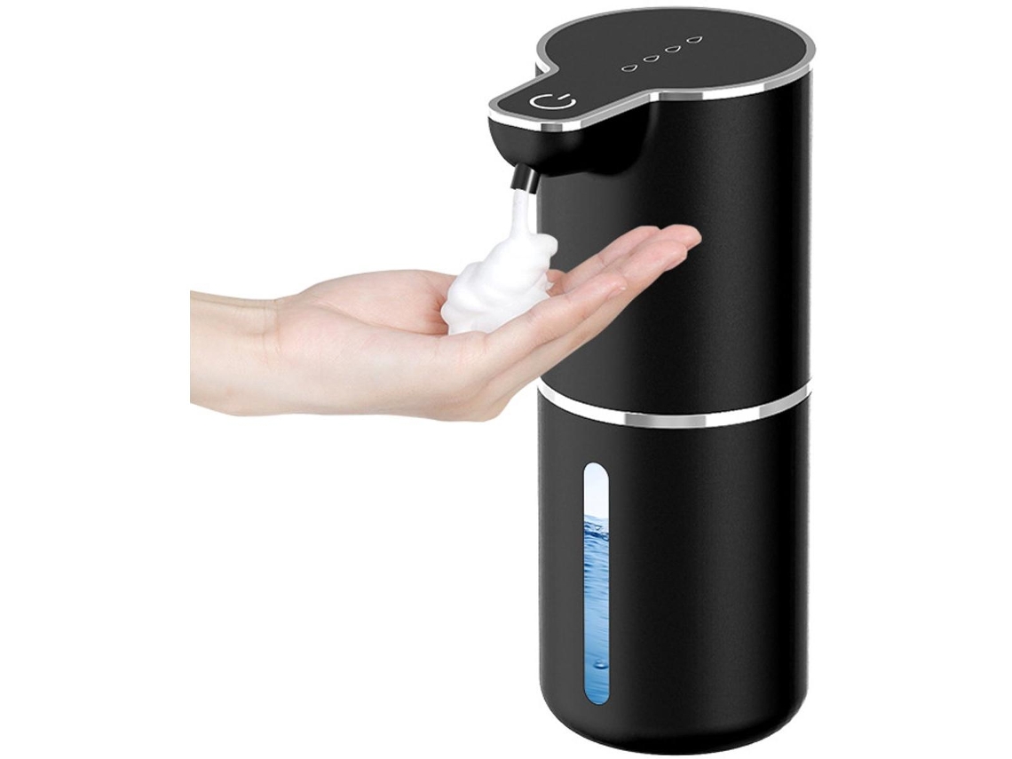 Dispensador De Sabão Sem Contato Com 4 Níveis De Dosagem Elétrica Ajustáveis.