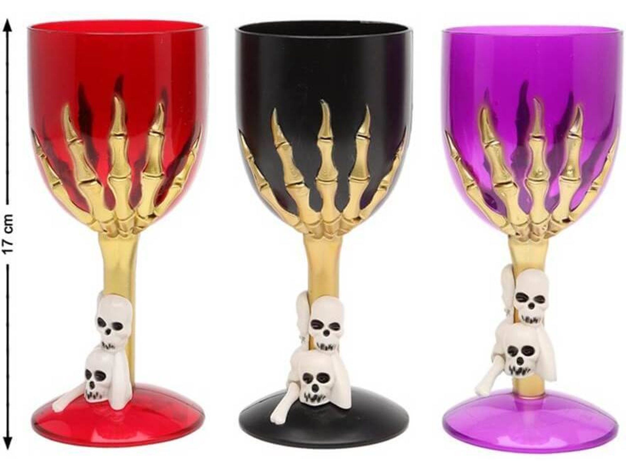 Decoraciones de Halloween DISFRAZZES Copas (17 cm)