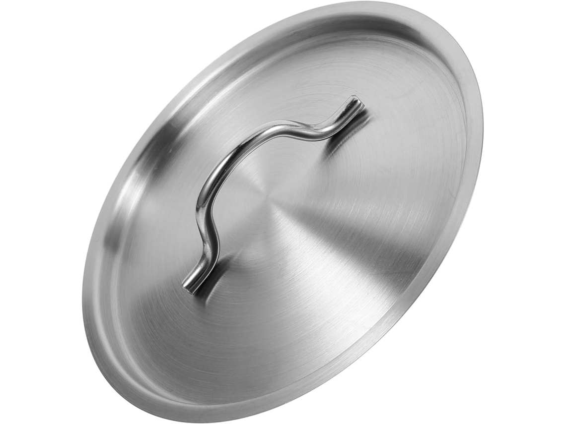Tapa Redonda Convexa Para Cacerola, Tapa Para Ollas Y Sartenes, Metal Liso.