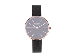 Reloj De Pulsera Zhoulianfa De Cuarzo Blanco Con Correa De Cuero Sintético, Estampado Animal Y Números Romanos.