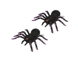 Araña Halloween 2 Unidades
