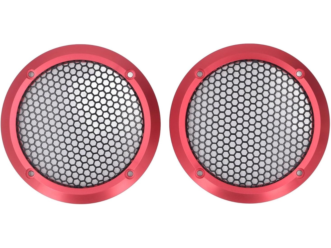 Rejillas Protectoras Redondas Para Altavoces Con 8 Tornillos, Protección Para Subwoofer