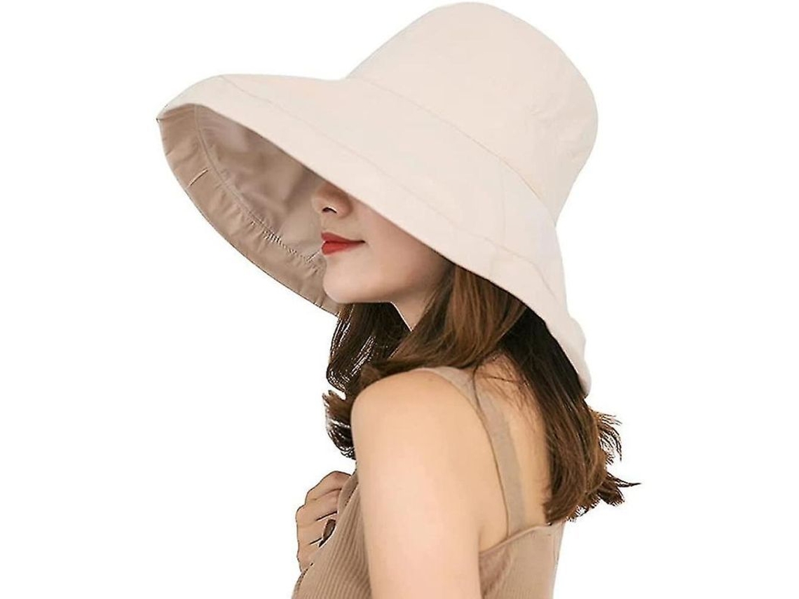 2026-sombrero De Sol Para Mujer Con Protección Uv Plegable De Borde Ancho Upf 50+