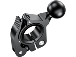 Soporte Para Manillar De Motocicleta/bicicleta Con Base De Rótula Giratoria De 25 Mm