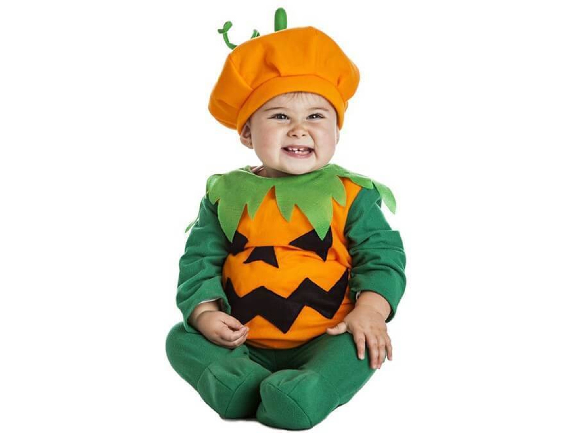 Disfraz de Bebé DISFRAZZES Calabaza (Talla: 0 a 6 meses)