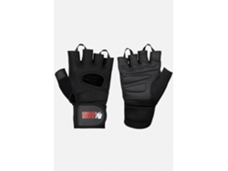 Guantes de levantamiento de pesas Jackson negros talla 2xl Gorilla Wear