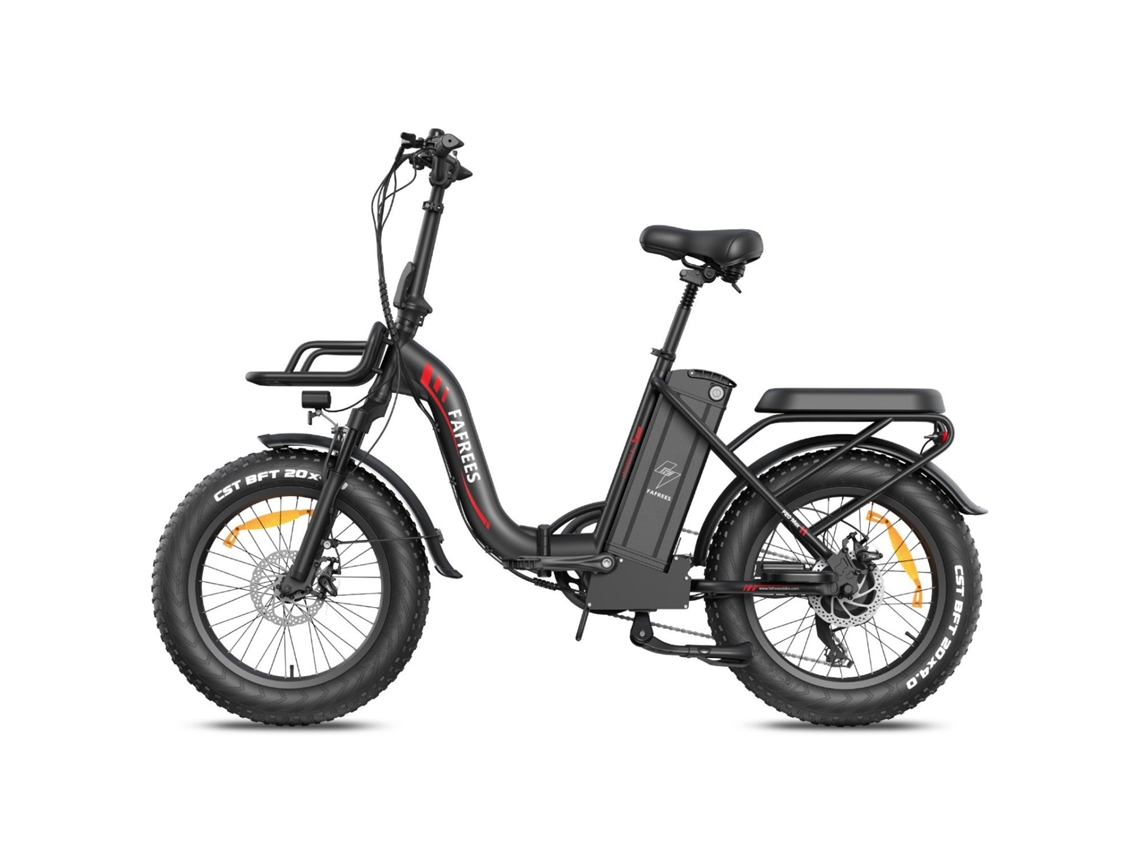 Electric Bike Fafrees F20 Max - Motor 500w Batería 48v30ah Neumático 20" Freno De Disco Mecánico - Negro