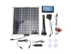 Cargador De Panel Solar De 200 W Con Controlador De 20 A, Ip67, Portátil Para Acampar Y Hacer Senderismo.