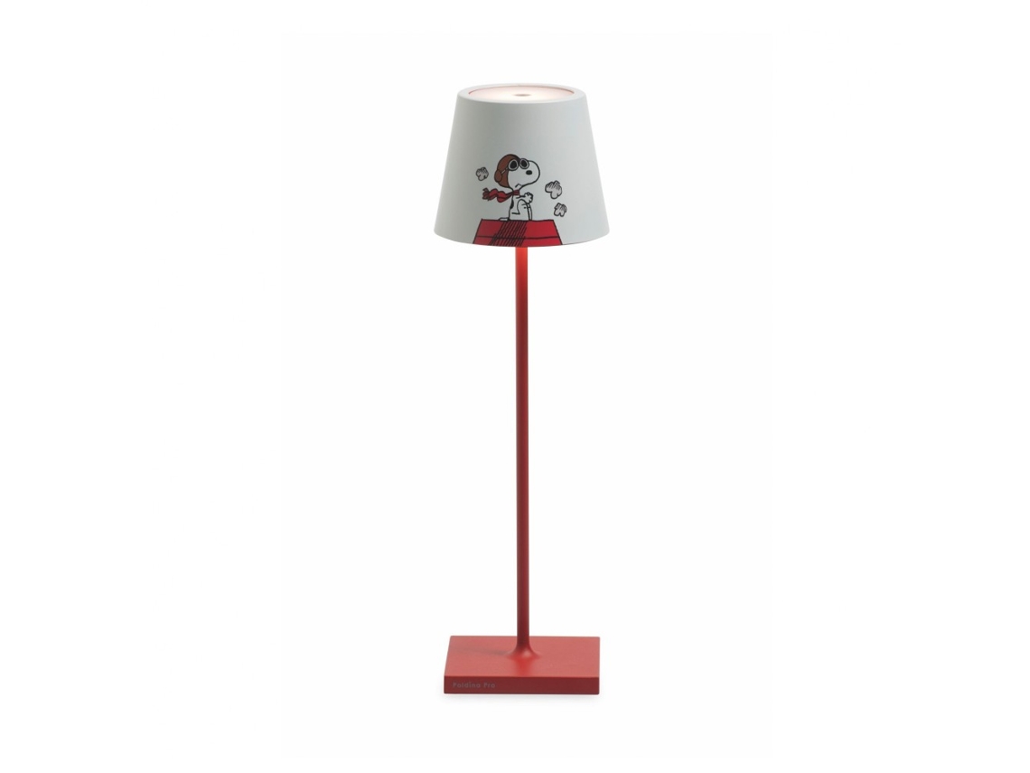 Poldina Pro Peanuts Aviator Lámpara de mesa recargable y ajustable