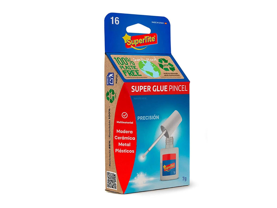 Adhesivo Instantáneo Supertite 2416 Pincel (7 g)