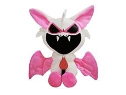 Peluche De Oveja Del Juego Nightmare Critters - Pesadilla, Murciélago Boca Grande Rosa Y Blanco,