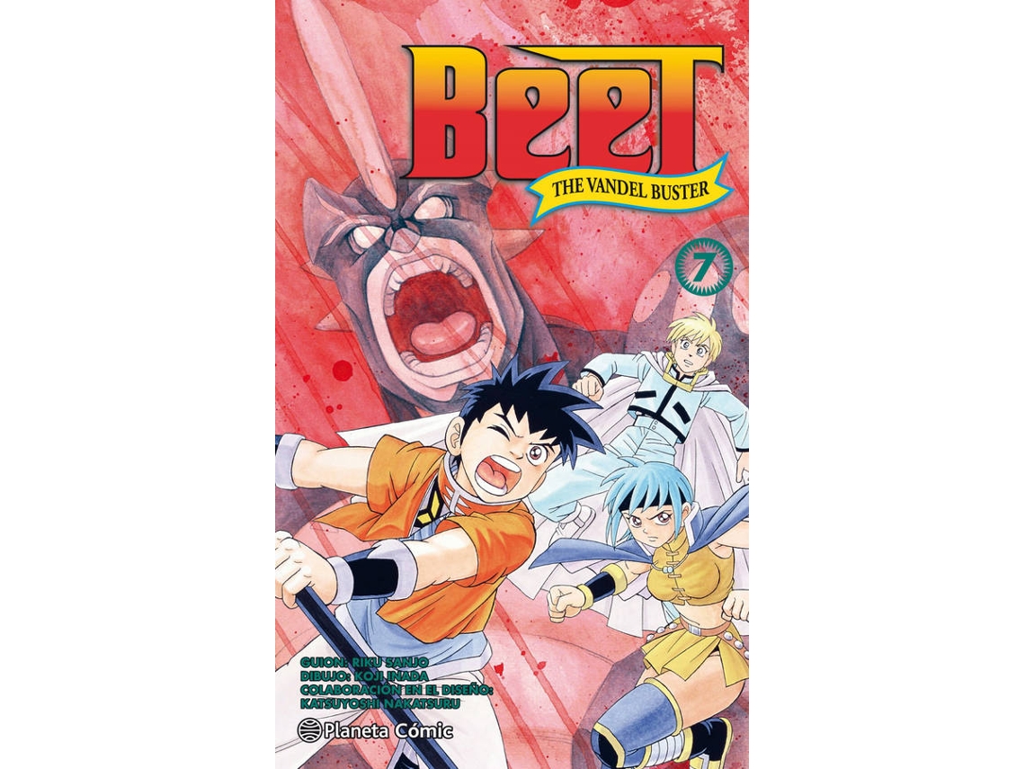 Libro Beet The Vandel Buster Nº 07/13 de Riku Sanjo (Español)
