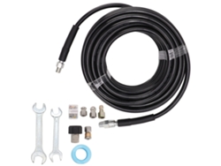Kit de limpieza de alcantarillado de 5800 psi con boquillas, manguera de limpieza y limpiador de alcantarillado de 15 m
