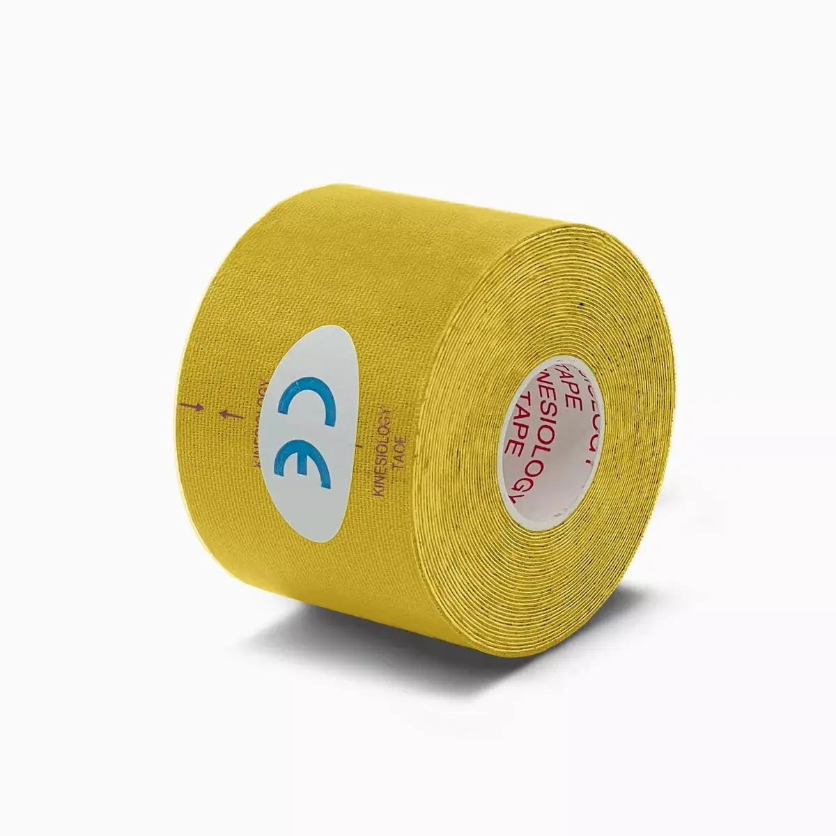 (amarillo 5 Cm X 500 Cm) Vendaje Muscular Kinesiológico, Cinta Elástica Deportiva De Algodón