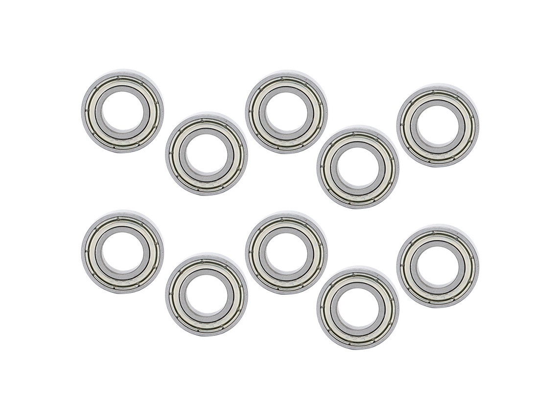 10 Piezas Accesorios Metal Plata Para Impresora 3d V-slot Motor Nema23 Rodamiento 688zz
