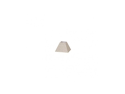 Pantalla Piramide Tenorio Pinza Lino beige 12dx7dx10h