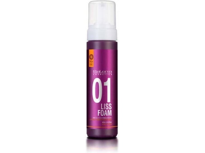 Mousse para el Pelo SALERM Liss Foam Light Hold Straightening Mousse (200 ml)