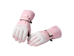 Guantes de esquí y nieve de invierno cálidos e impermeables con tacto sensible para hombres y mujeres