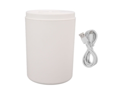 Humidificador USB silencioso con doble pulverización y luz nocturna para dormitorio y oficina (5 l)