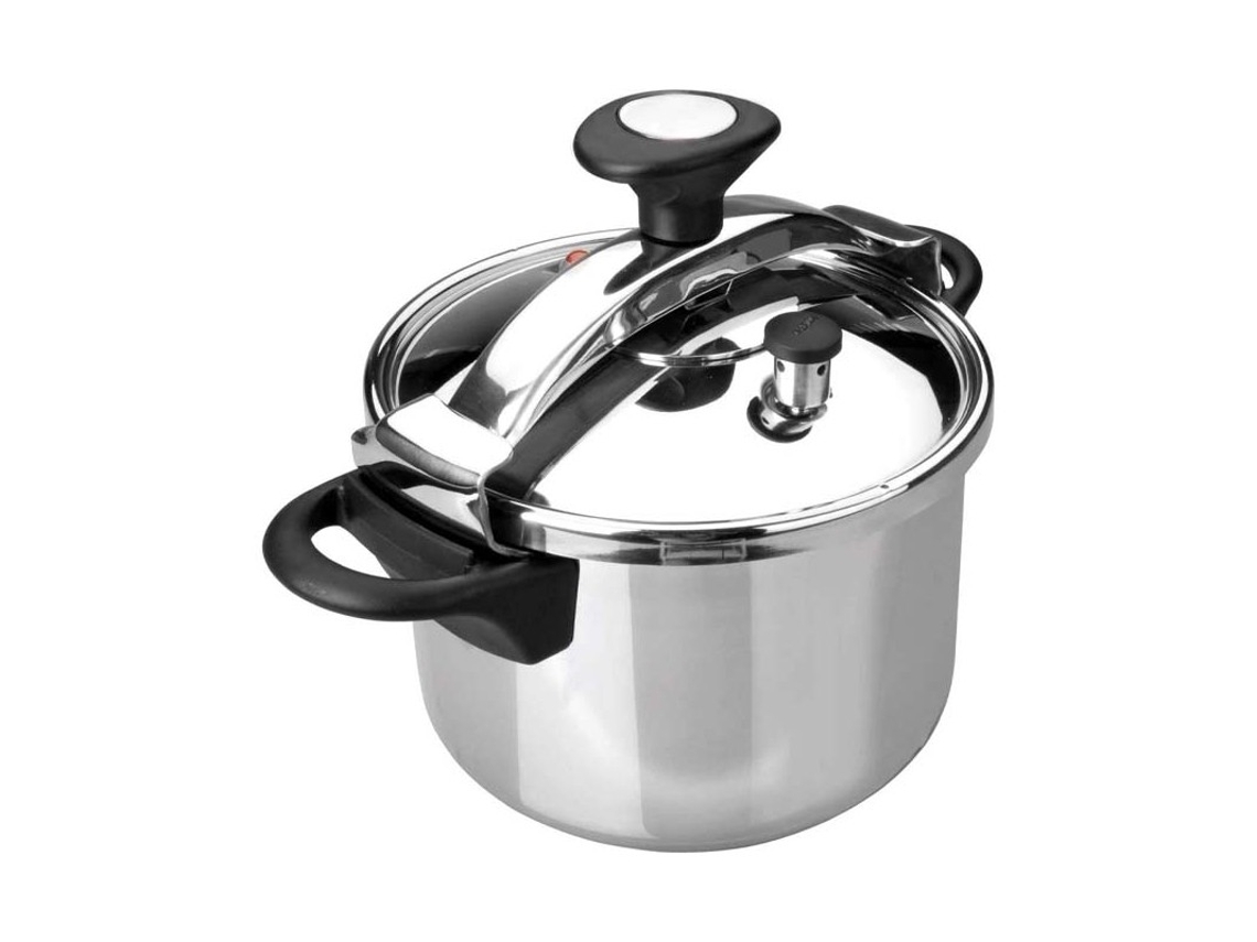 Olla a presión classic LACOR en acero inoxidable - capacidad 4 litros