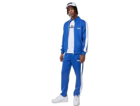 Chándale para Fitness LONSDALE Chándal Manhay Azul (XL)