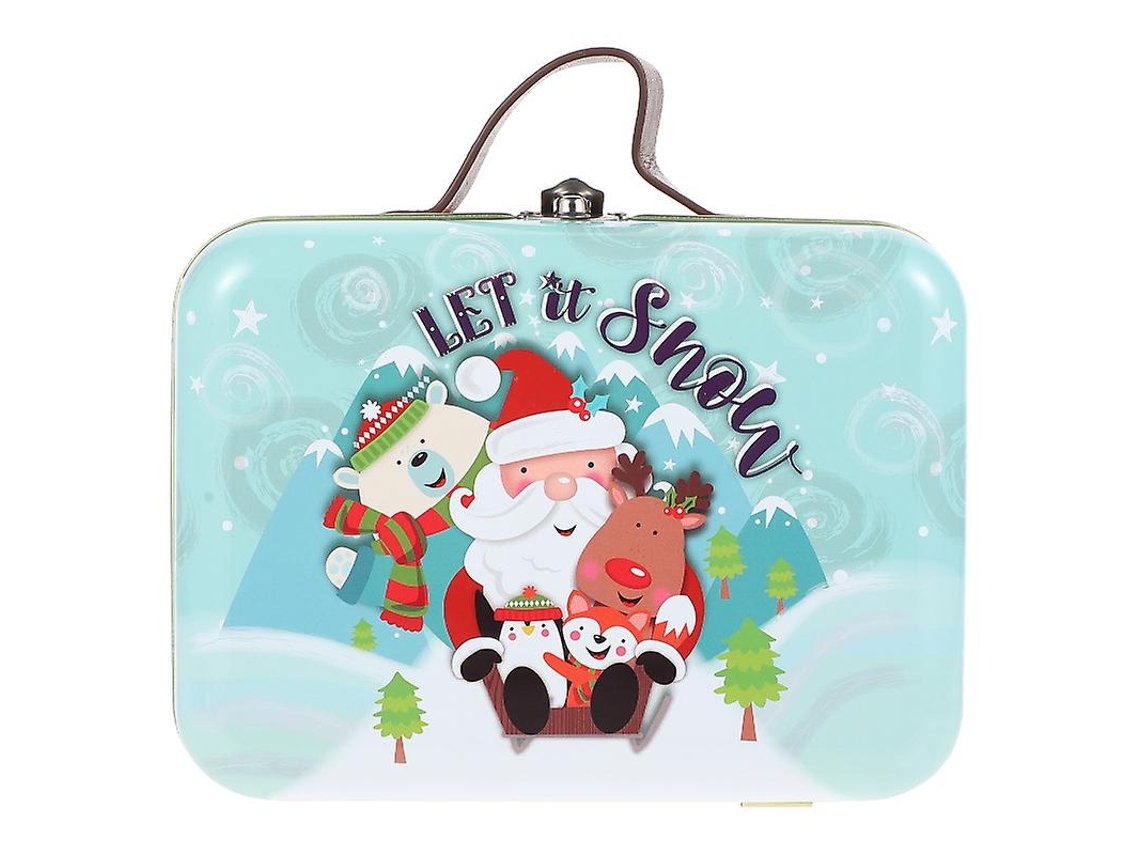 1 Caja De Regalos De Navidad.