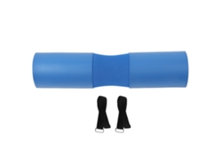 Esponja de soporte para cuello con empuje de cadera para levantamiento de pesas México MX, color azul