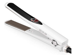 Plancha de pelo con pantalla LED y iones negativos de titanio Durobranco Yunzii
