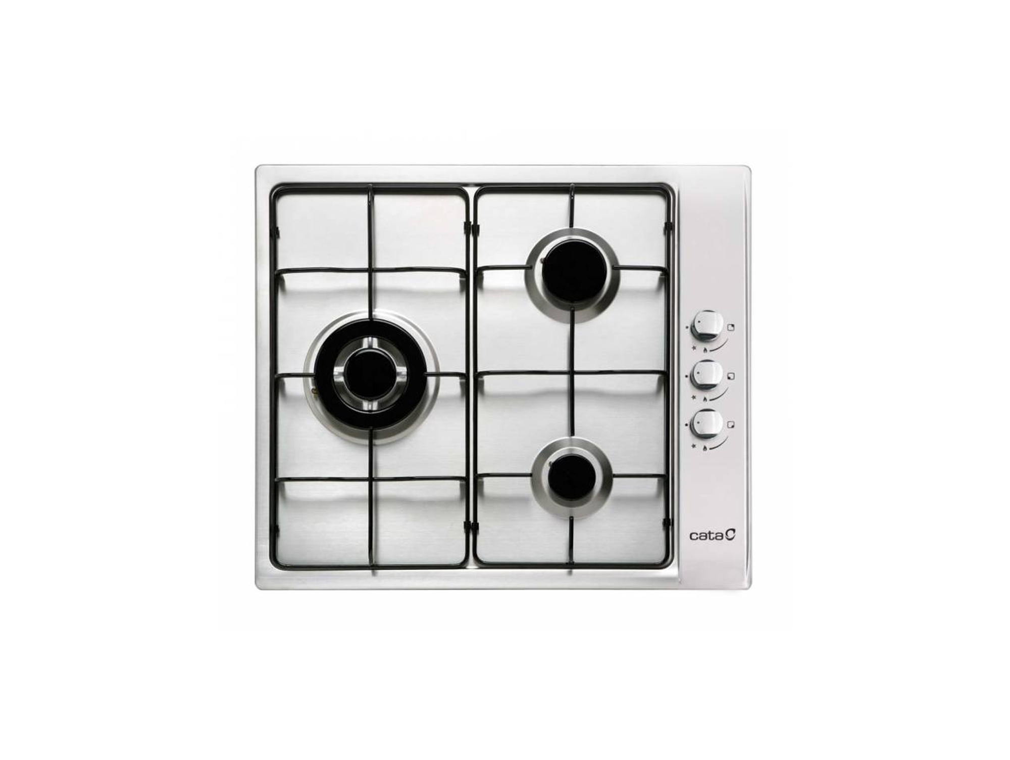 Placa de Gas CATA GIB 6021 X (Gas Butano-propano - 58 cm - Blanco)